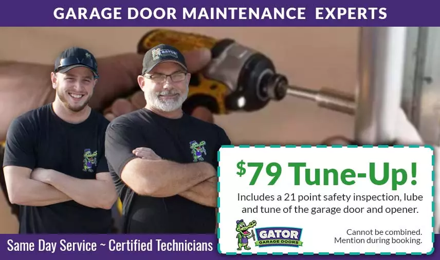 garage door maintenance in Austin