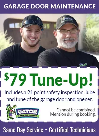 garage door maintenance in Austin