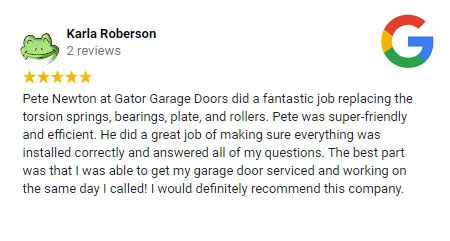 austin garage door repair review