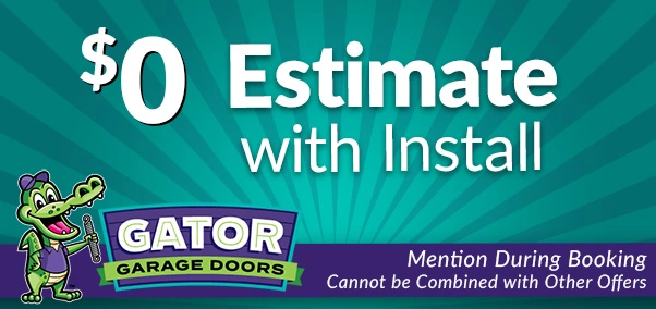 $0 estimate with install