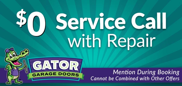 $0 service call with repair