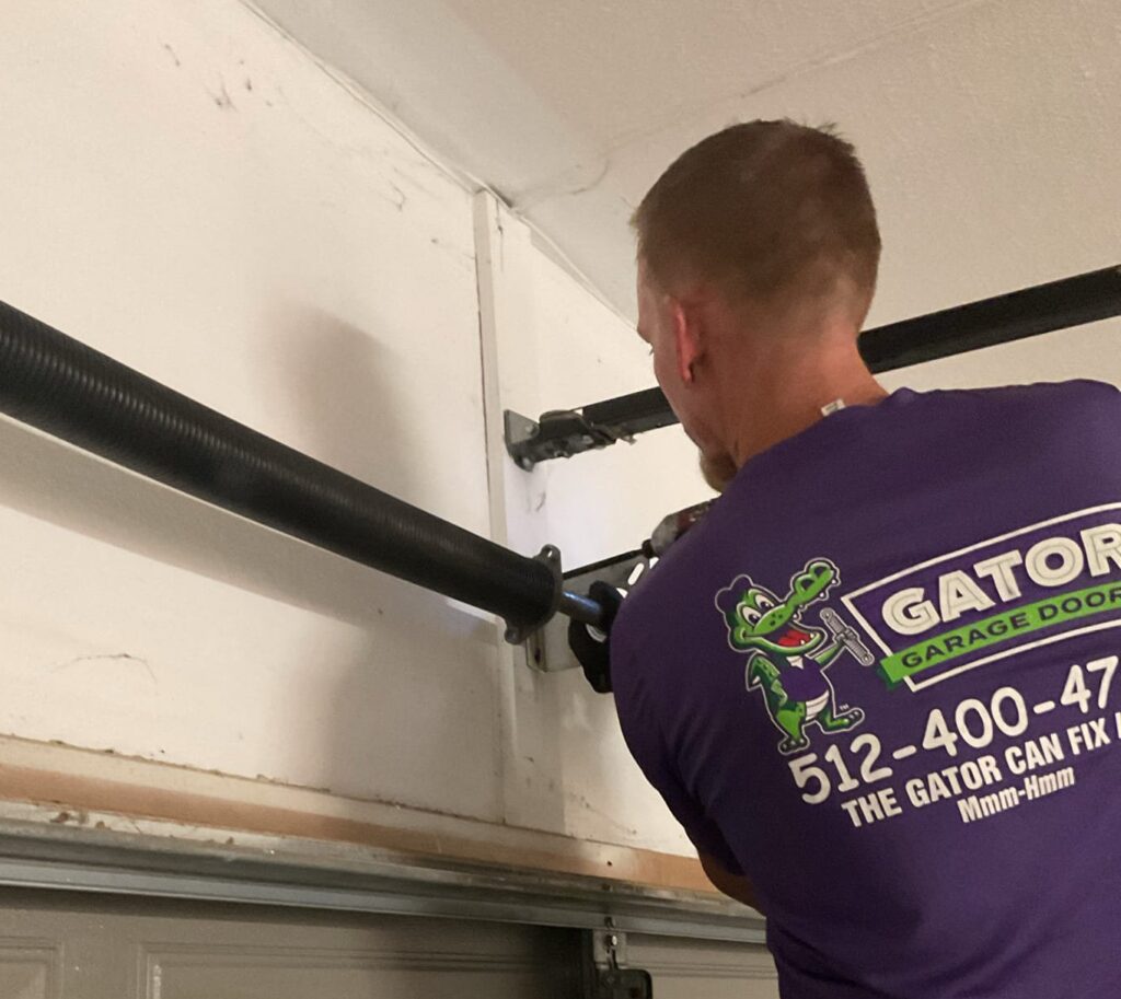 gatot technician repairing springs